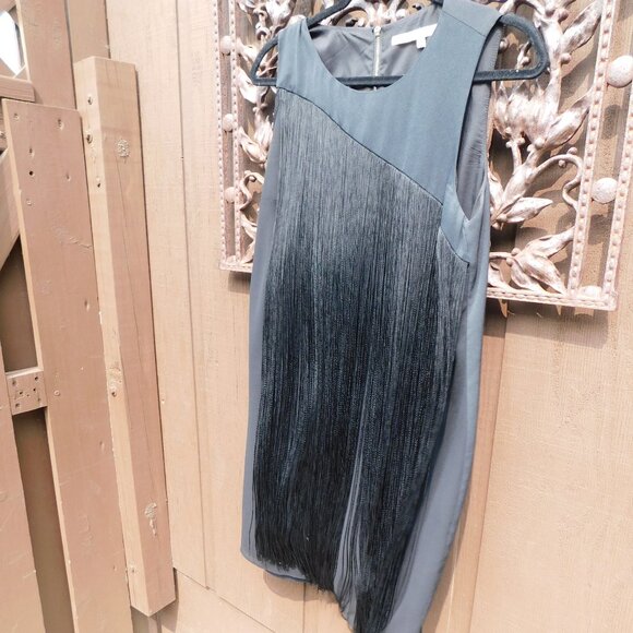 Rachel Roy M Black Mod Fringe Dress - Picture 5 of 5